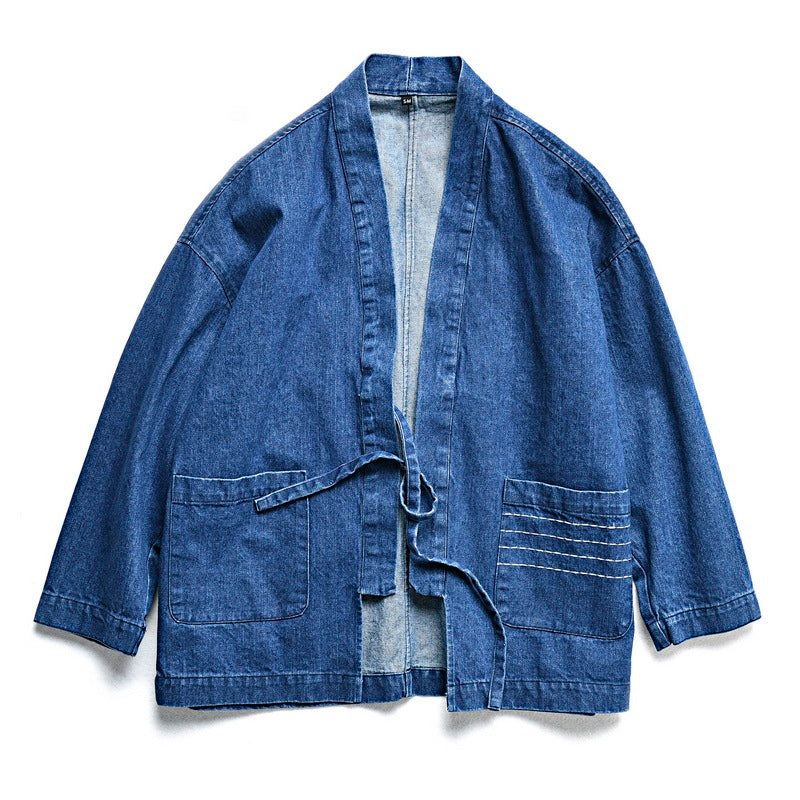 Denim Robe Loose Jacket