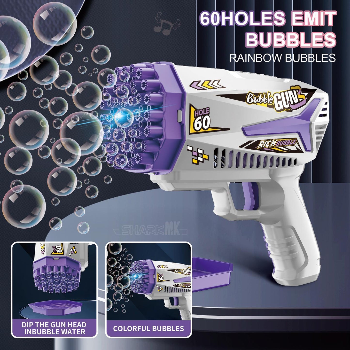Bubble Gun For Outdoor Play And Parties