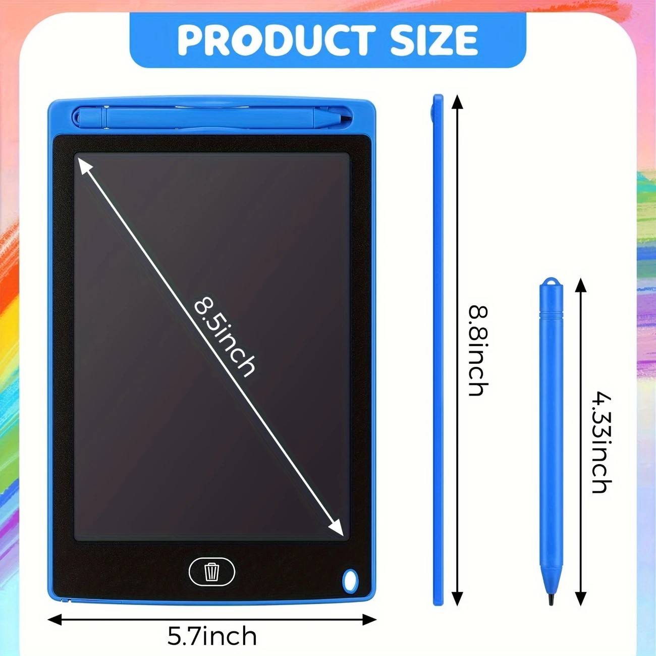 Reusable & Erasable Drawing Tablet