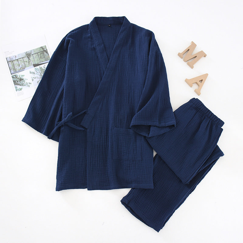 Couple Japanese Kimono Pajamas