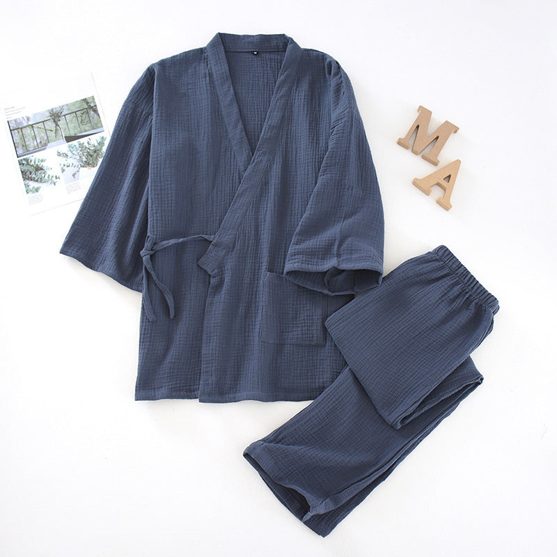 Couple Japanese Kimono Pajamas