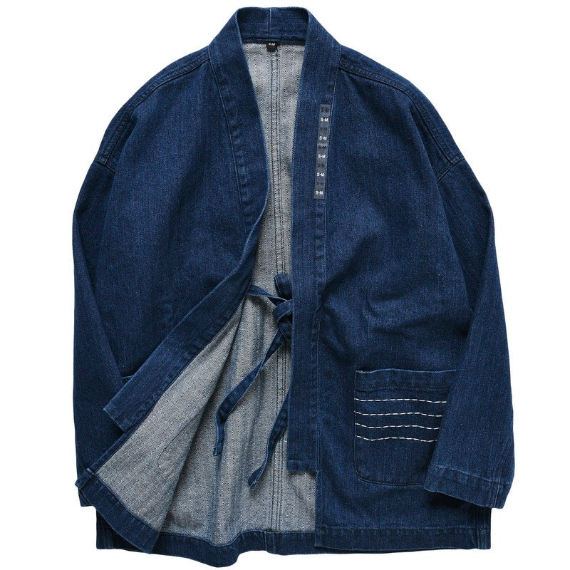 Denim Robe Loose Jacket