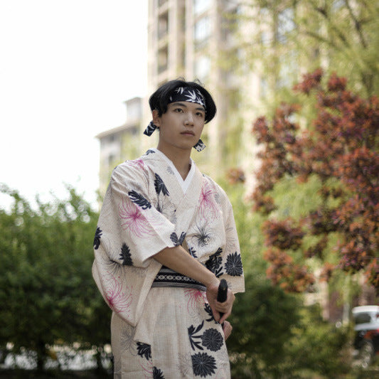 Men's Kimono Bathrobe