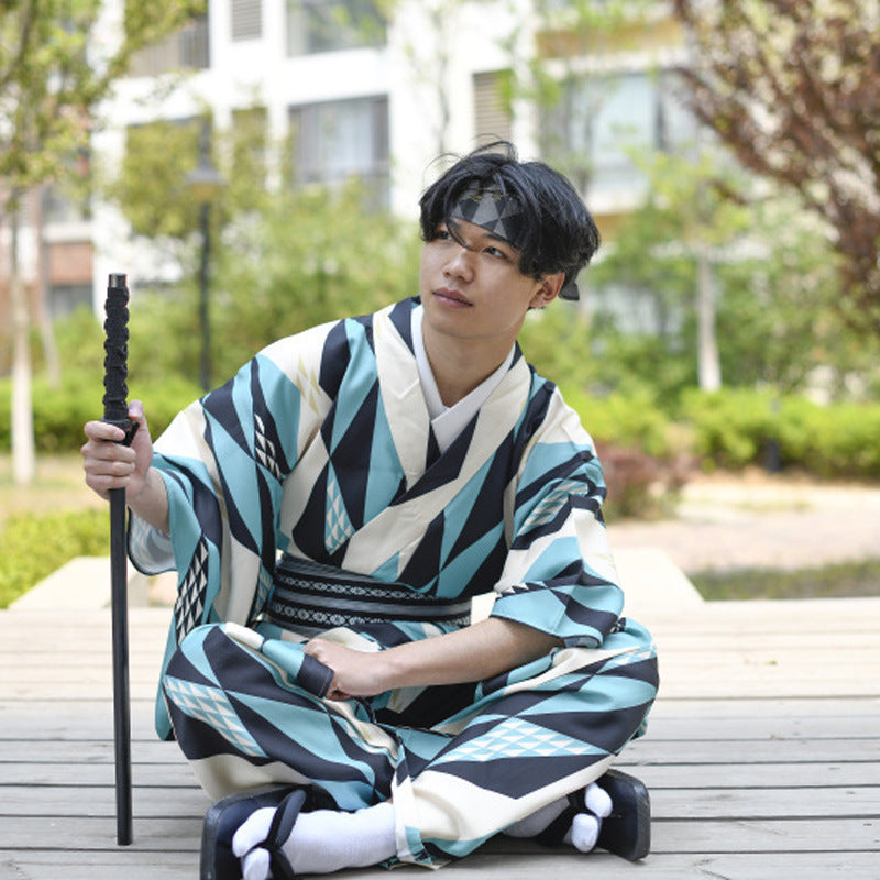 Men's Kimono Bathrobe