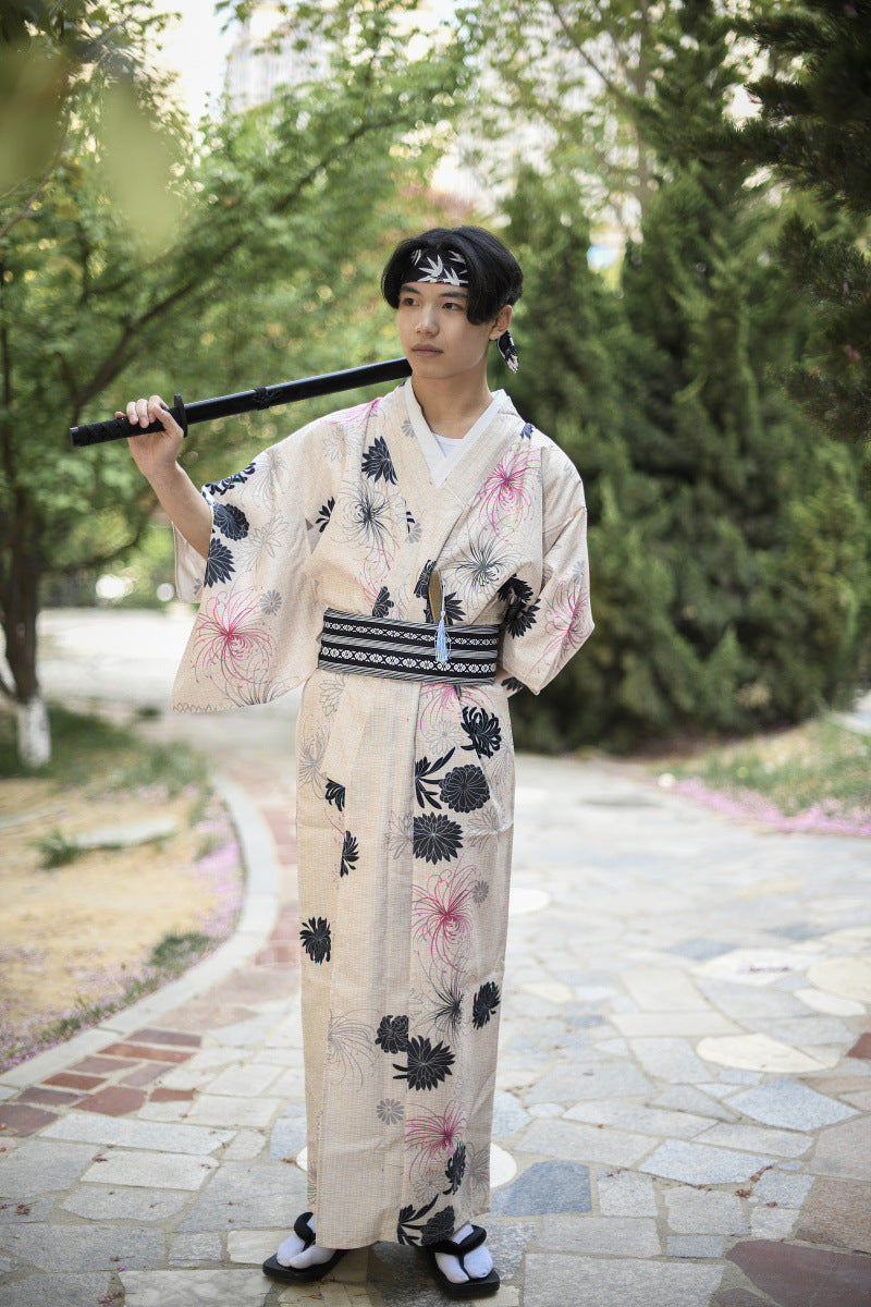 Men's Kimono Bathrobe