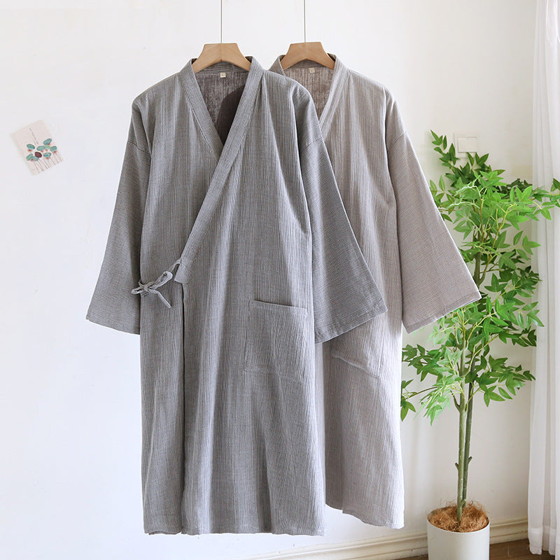 Kimono Pajamas Bathrobe Men's