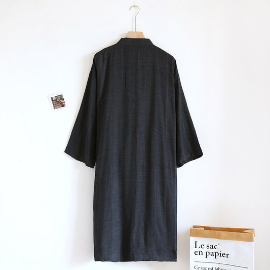 Lace-up Kimono Pajamas Men's